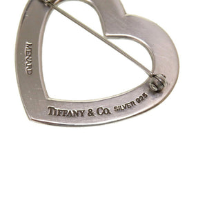 美品 ティファニー メナード ハート シルバー925 シルバー ブローチ 0085【中古】TIFFANY