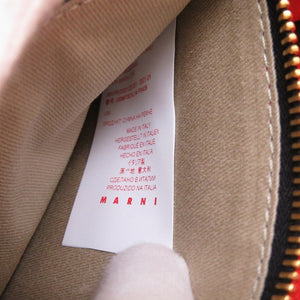 未使用 マルニ トランク ミニ SBMPS01L14 レザー レッド ホワイト 赤 白 ショルダーバッグ 0089【中古】MARNI