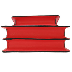 未使用 マルニ トランク ミニ SBMPS01L14 レザー レッド ホワイト 赤 白 ショルダーバッグ 0089【中古】MARNI