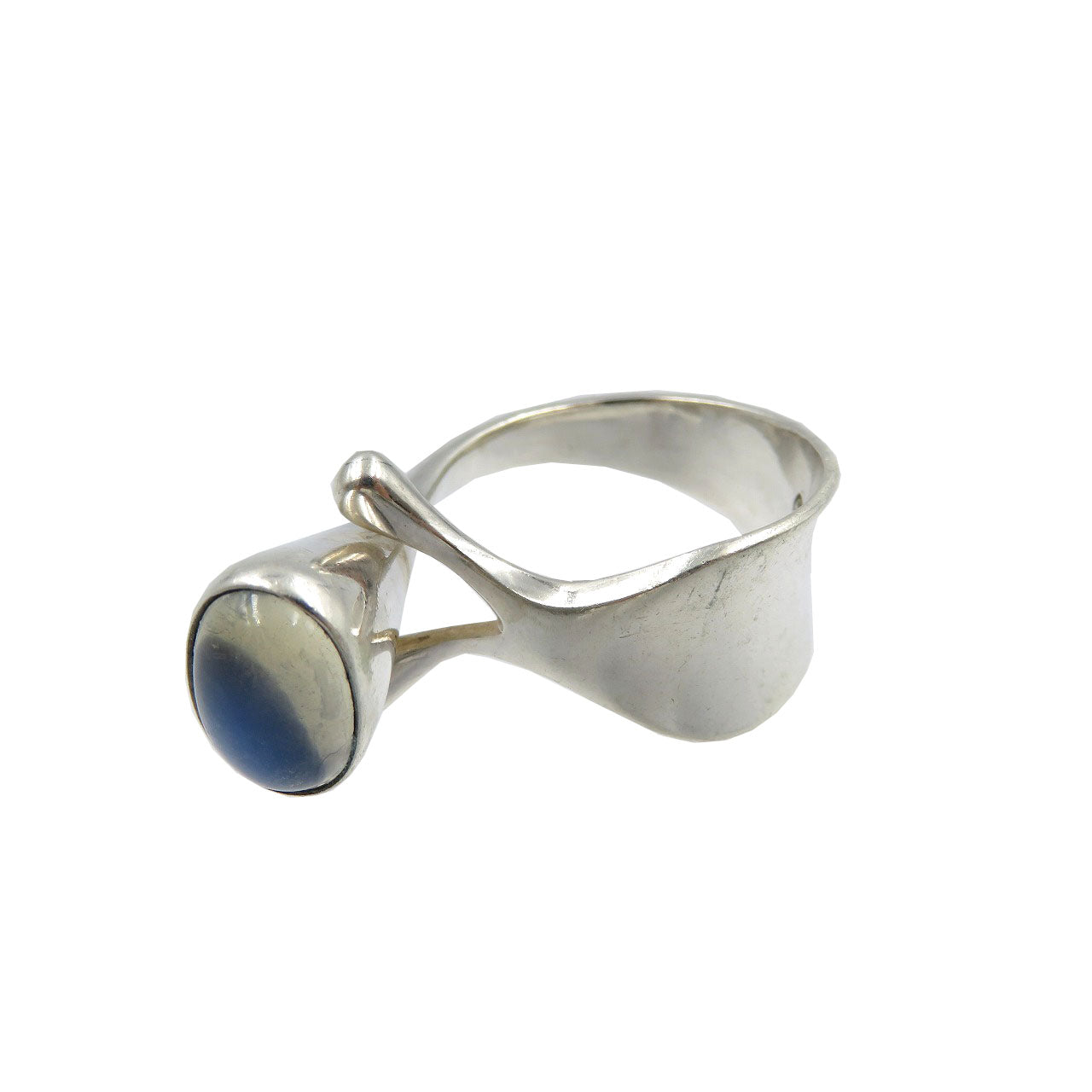 ジョージジェンセン TORUN リング 日本サイズ14号 シルバー925 ムーンストーン 指輪 0090 【中古】 GEORG JENSEN