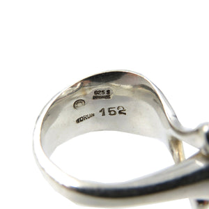 ジョージジェンセン TORUN リング 日本サイズ14号 シルバー925 ムーンストーン 指輪 0090 【中古】 GEORG JENSEN