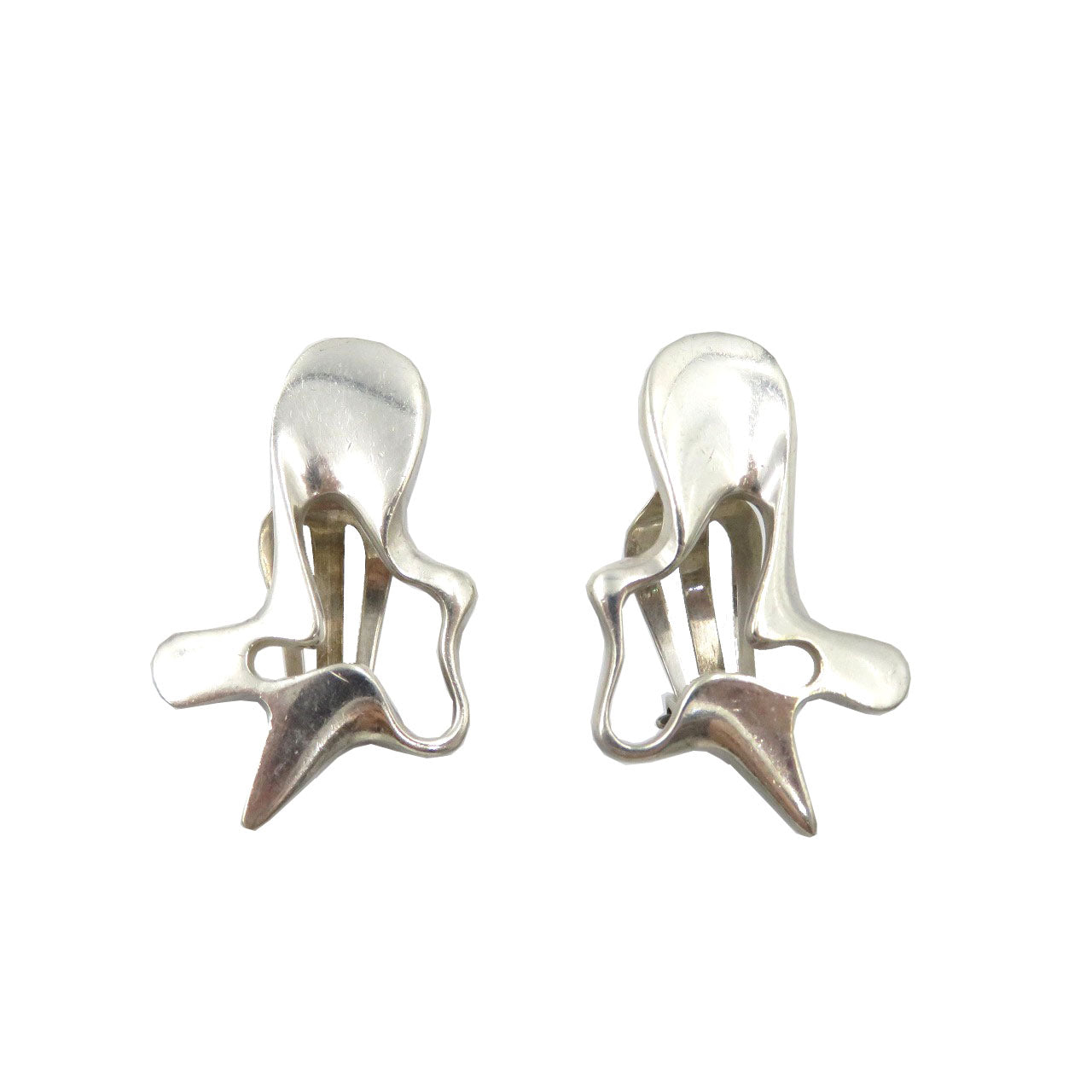 ジョージジェンセン スプラッシュ ヴィンテージ 118 シルバー925 イヤリング 0092【中古】GEORG JENSEN