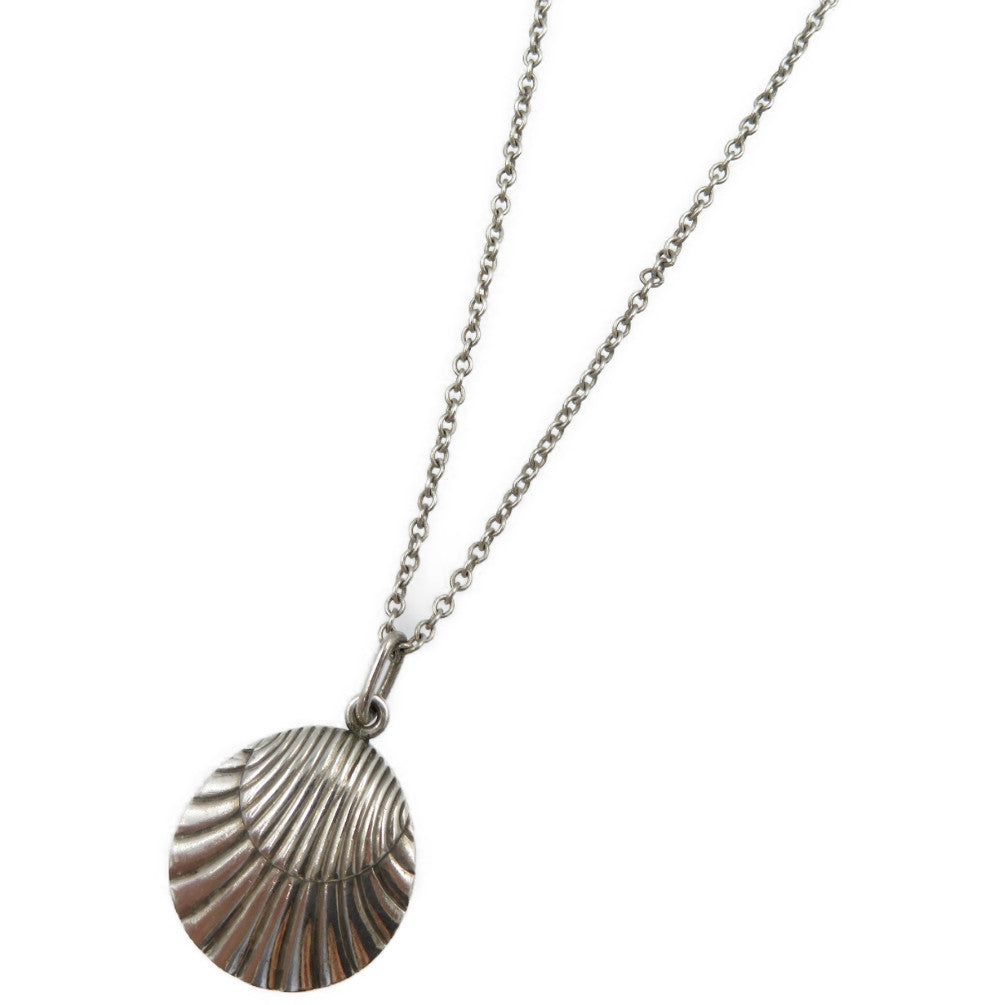 ジョージジェンセン 貝殻モチーフ シルバー925 ネックレス 0093 【中古】 GEORG JENSEN