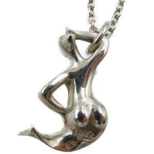 ジョージジェンセン 人魚 マーメイド シルバー925 ネックレス 0095【中古】GEORG JENSEN