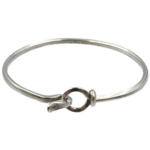 ジョージジェンセン Vivianna Torun 212 シルバー925 フック バングル ブレスレット 0096【中古】GEORG JENSEN