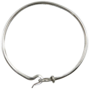 ジョージジェンセン Vivianna Torun 212 シルバー925 フック バングル ブレスレット 0096【中古】GEORG JENSEN
