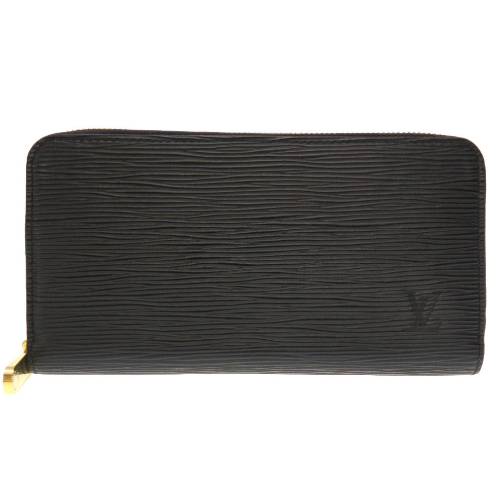 新品同様 ルイヴィトン ジッピーウォレット エピ M68755 ゴールド金具 ノワール 黒 ラウンドファスナー長財布 財布 0008【中古】LOUIS VUITTON