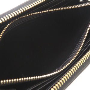 新品同様 ルイヴィトン ジッピーウォレット エピ M68755 ゴールド金具 ノワール 黒 ラウンドファスナー長財布 財布 0008【中古】LOUIS VUITTON