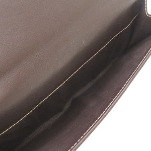 新品同様 グッチ インターロッキングG 181593 GGキャンバス ベージュ ブラウン 茶 Wホック長財布 財布 0010【中古】GUCCI