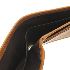 新品 グッチ マイクロGG ディズニーコラボ ミッキーマウス 602547 レザー ブラウン 茶 2つ折り財布 財布 札入れ 0012【中古】GUCCI