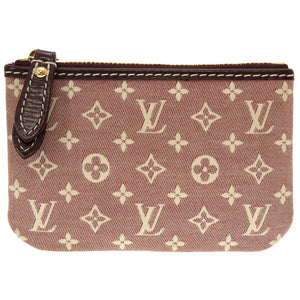 ルイヴィトン モノグラムイディール ポシェットクレ M62996 セピア コインケース 財布 0014【中古】LOUIS VUITTON
