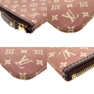 ルイヴィトン モノグラムイディール ポシェットクレ M62996 セピア コインケース 財布 0014【中古】LOUIS VUITTON