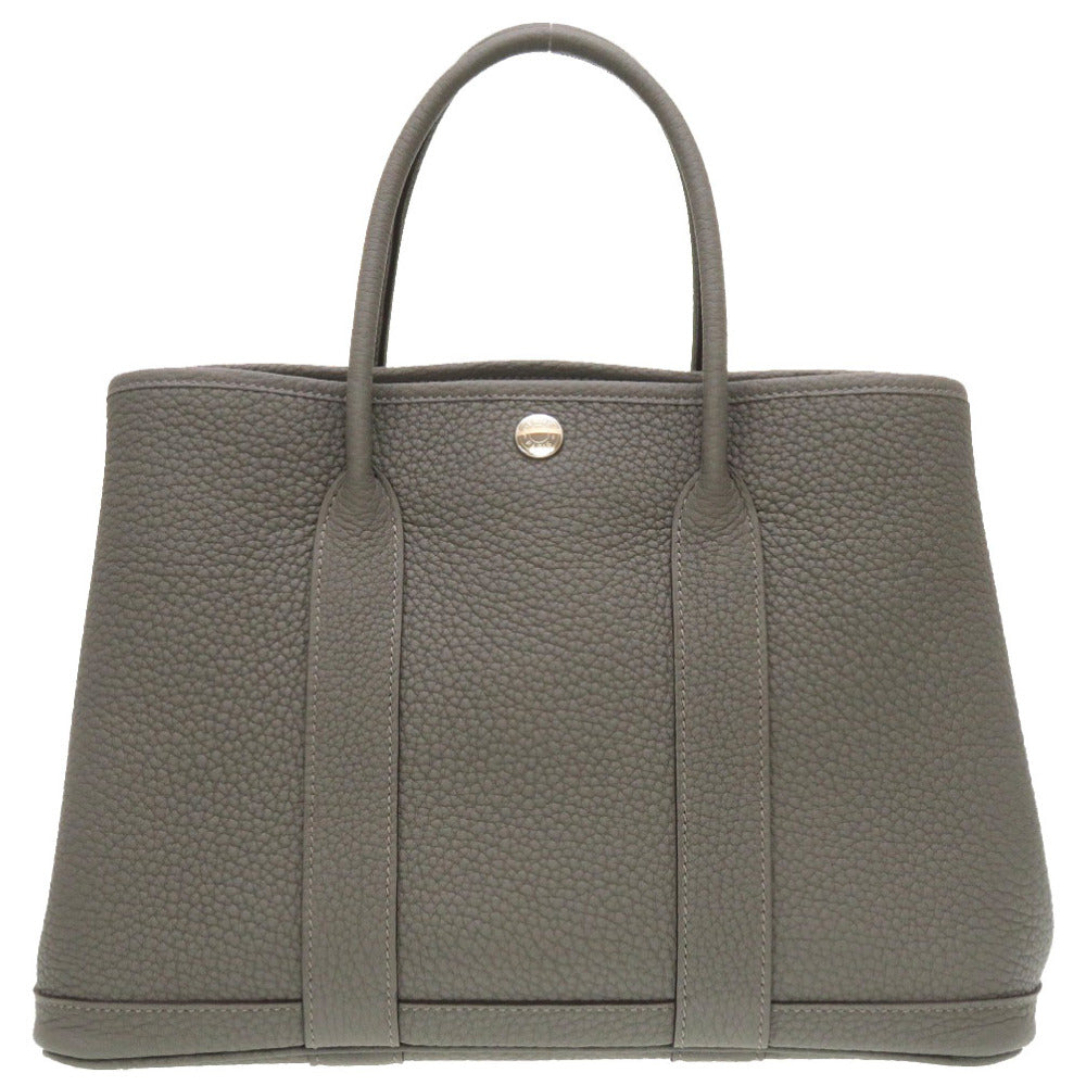 未使用 エルメス ガーデンパーティTPM ネゴンダ グリメイヤー シルバー金具 U刻印(2022年製) ハンドバッグ バッグ 0017 【中古】 HERMES