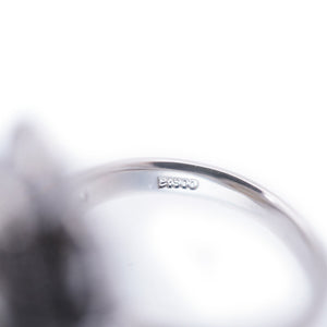 美品 パール12.2mm ダイヤ1.00ct Pt900 リング 指輪 プラチナ/真珠/ダイヤモンド 12号 ジュエリー 0025【中古】レディース