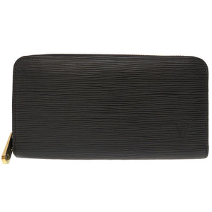 美品 ルイヴィトン エピ M68755 ジッピーウォレット ICチップ ノワール 黒 ゴールド金具 ラウンドファスナー長財布 財布 0031【中古】LOUIS VUITTON