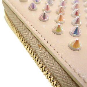 未使用 クリスチャンルブタン パネトーネ 1165065 マルチスタッズ パテントレザー アイボリー 白 0043【中古】Christian Loubutin