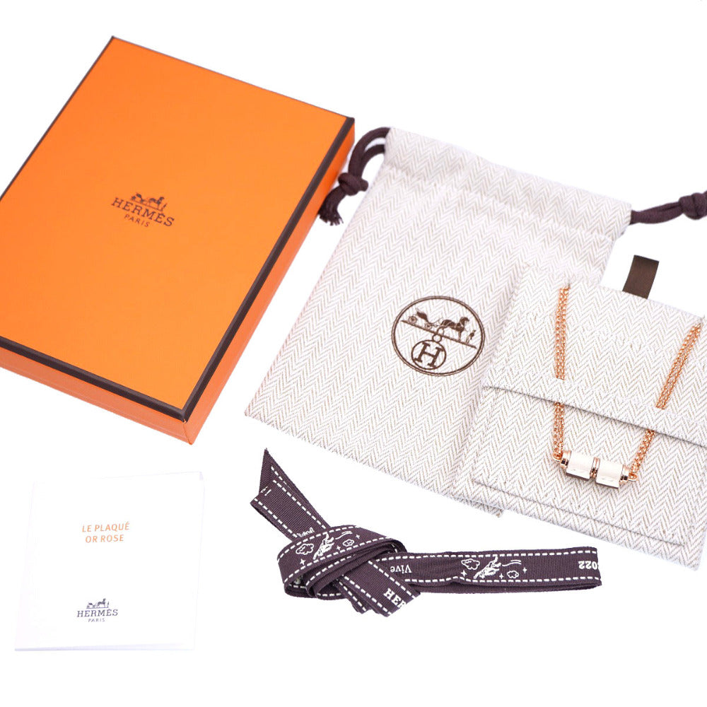 未使用 エルメス シャルニエール PM ナタ/ピンクゴールド ネックレス スイフト/メタル アクセサリー 0050【中古】HERMES