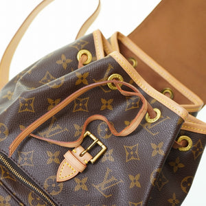 美品 ルイヴィトン モノグラム モンスリMM リュック バックパック M51136 LV 0055【中古】LOUIS VUITTON