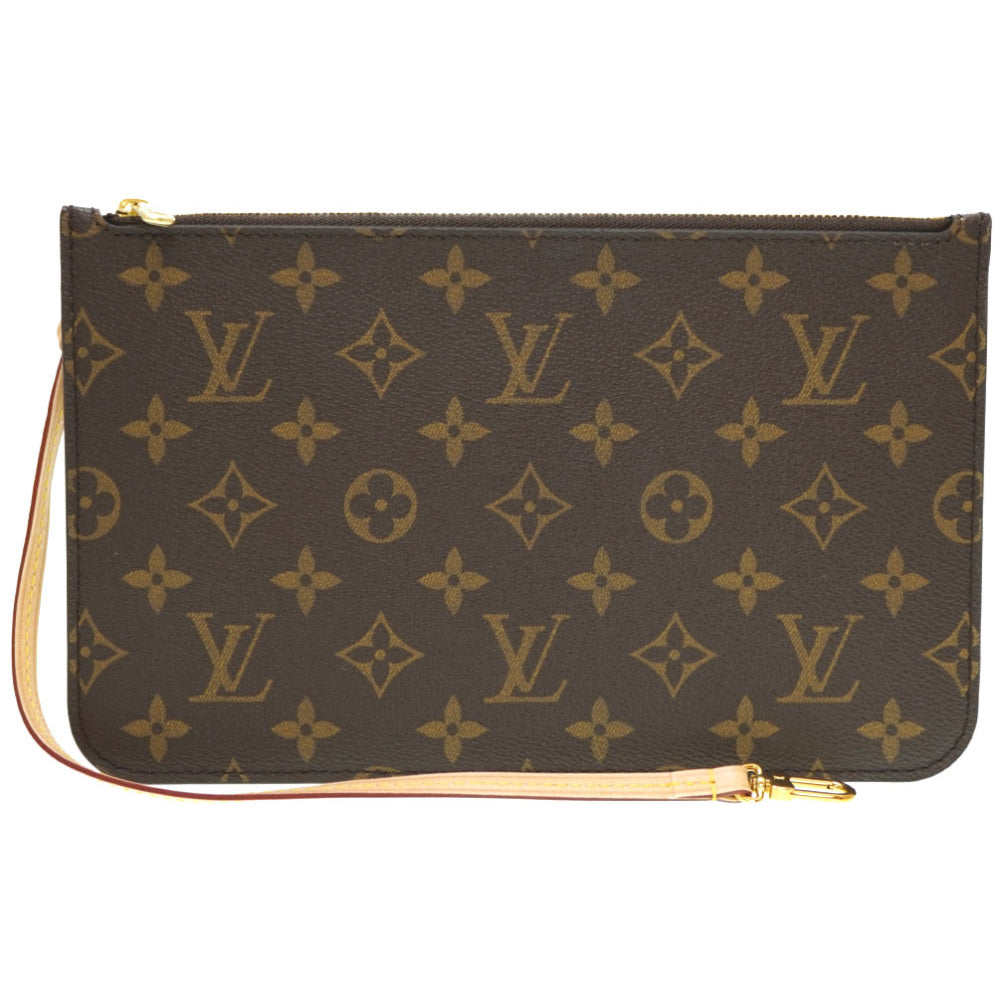 新品同様 ルイヴィトン モノグラム ネヴァーフル ポーチ MM/GM用 ポーチ LV 0056【中古】LOUIS VUITTON