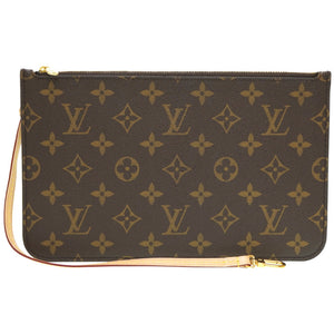 新品同様 ルイヴィトン モノグラム ネヴァーフル ポーチ MM/GM用 ポーチ LV 0056【中古】LOUIS VUITTON