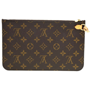 新品同様 ルイヴィトン モノグラム ネヴァーフル ポーチ MM/GM用 ポーチ LV 0056【中古】LOUIS VUITTON
