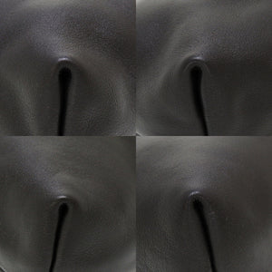 新品 ジルサンダー クラッシュSM レザー ブラック 黒 ハンドバッグ 0067【中古】JILSANDER