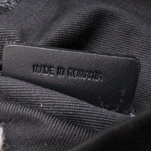 新品同様 ジミーチュウ スタースタッズ レザー ブラック 黒 2way ハンドバッグ 0069【中古】JIMMY CHOO