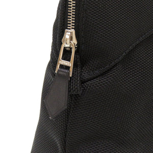 美品 エルメス ボリード ポーチ キャンバス セリエワッペン ブラック 黒 バッグ 0071【中古】HERMES