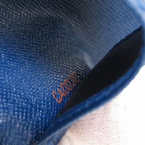 美品 ルイヴィトン エピ ミュルティクレ4 M63825 ブルー 青 4連 キーケース 0074【中古】LOUIS VUITTON