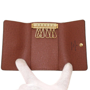 新品同様 ルイヴィトン モノグラム ミュルティクレ6 M62630 ICチップ 6連 キーケース 0075【中古】LOUIS VUITTON