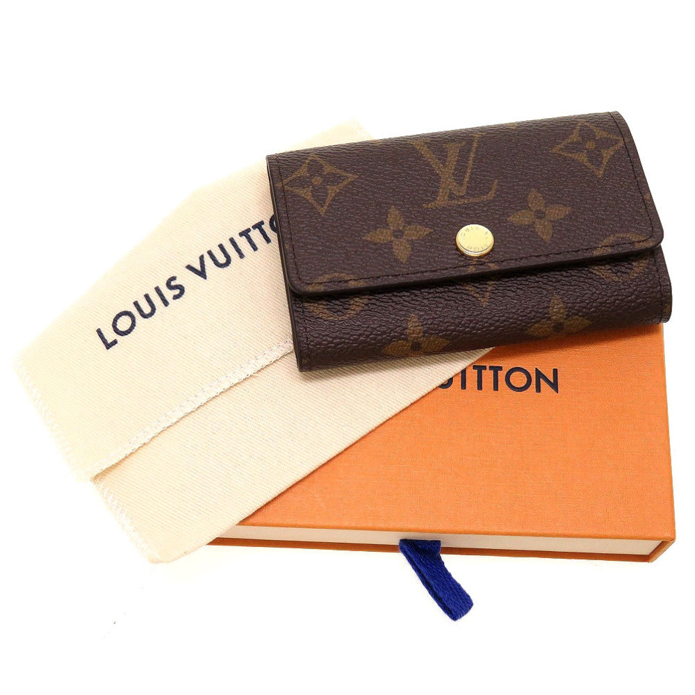 新品同様 ルイヴィトン モノグラム ミュルティクレ6 M62630 ICチップ 6連 キーケース 0075【中古】LOUIS VUITTON