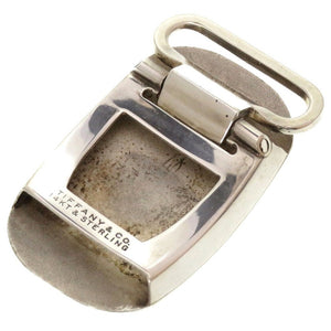 美品 ティファニー シルバー925 14KT K14YG シルバー ゴールド 14金 スターリング ベルト バックル 0091【中古】TIFFANY