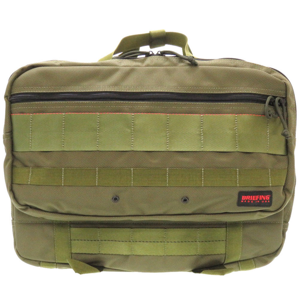 未使用 ブリーフィング サイドストリーム SIDE STREAM ナイロン モス BRF138219-064 ショルダーバッグ バッグ カーキ 0093 【中古】 BRIEFING