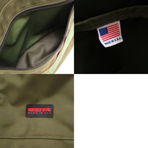 新品同様 ブリーフィング フライトトート ナイロン グリーン ブラック 緑 黒 トートバッグ 0096【中古】BRIEFING