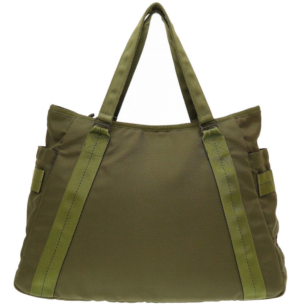 新品同様 ブリーフィング フライトトート ナイロン グリーン ブラック 緑 黒 トートバッグ 0096【中古】BRIEFING