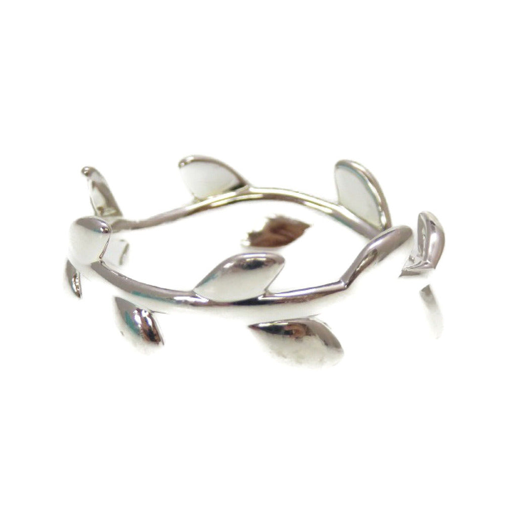 新品同様 ティファニー パロマ ピカソ オリーブリーフ ハンドリング 9号 シルバー925 シルバー リング 指輪 0099【中古】TIFFANY