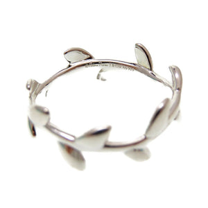 新品同様 ティファニー パロマ ピカソ オリーブリーフ ハンドリング 9号 シルバー925 シルバー リング 指輪 0099【中古】TIFFANY