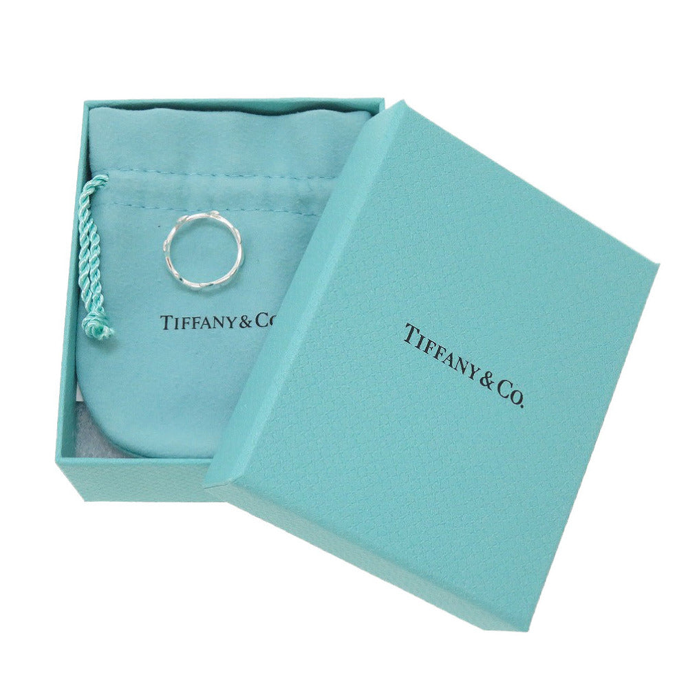 新品同様 ティファニー パロマ ピカソ オリーブリーフ ハンドリング 9号 シルバー925 シルバー リング 指輪 0099【中古】TIFFANY