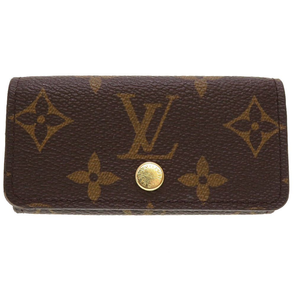 ルイヴィトン モノグラム ミュルティクレ4 M69517 ICチップ キーケース 0100【中古】LOUIS VUITTON