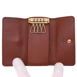 ルイヴィトン モノグラム ミュルティクレ4 M69517 ICチップ キーケース 0100【中古】LOUIS VUITTON