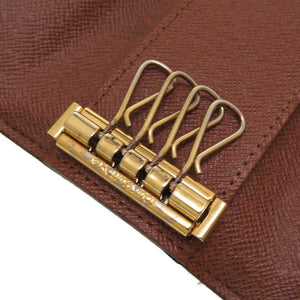 ルイヴィトン モノグラム ミュルティクレ4 M69517 ICチップ キーケース 0100【中古】LOUIS VUITTON