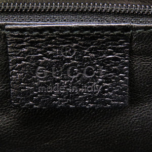 グッチ バンブー レザー ブラック 000 0633 2WAY ハンドバッグ バッグ 黒 0101 【中古】 GUCCI
