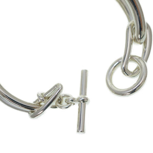 美品 エルメス シェーヌダンクル パンク ブレスレット シルバー925 男女兼用 アクセサリー 0104【中古】HERMES