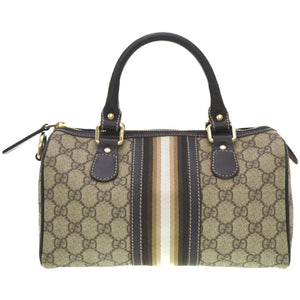 新品同様 グッチ GGスプリーム ミニ ボストンバッグ 190257 ハンドバッグ 0106【中古】GUCCI