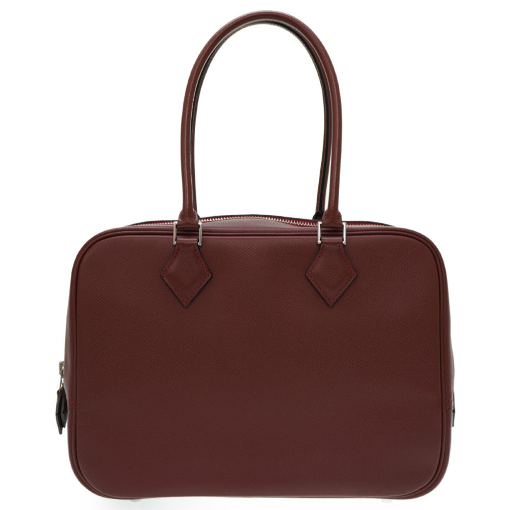 新品同様 エルメス
 プリュム28 ハンドバッグ
 リセ ルージュアッシュ □J刻印 0115
【中古】HERMES レディース