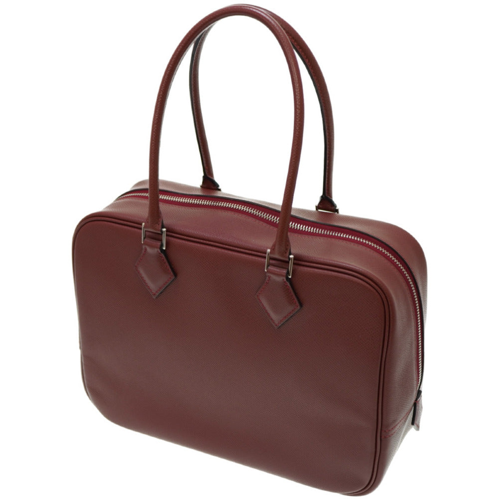 新品同様 エルメス
 プリュム28 ハンドバッグ
 リセ ルージュアッシュ □J刻印 0115
【中古】HERMES レディース