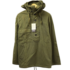 バズリクソンズ ガス プロテクティブ パーカー ミリタリージャケット BR15064 サイズM オリーブ 0117【中古】Buzz Rickson's メンズ