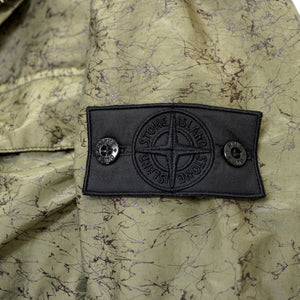 美品 ストーンアイランド ナイロンメタル スパイダー ナイロンジャケット サイズM カーキ 0118【中古】STONE ISLAND メンズ