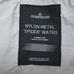 美品 ストーンアイランド ナイロンメタル スパイダー ナイロンジャケット サイズM カーキ 0118【中古】STONE ISLAND メンズ