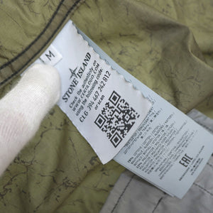 美品 ストーンアイランド ナイロンメタル スパイダー ナイロンジャケット サイズM カーキ 0118【中古】STONE ISLAND メンズ